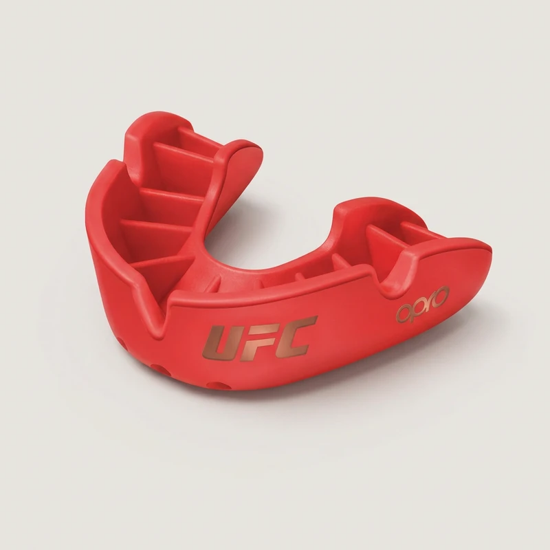 Imagen ilustrativa: Protector bucal Opro UFC Nivel 2 Bronze (rojo)