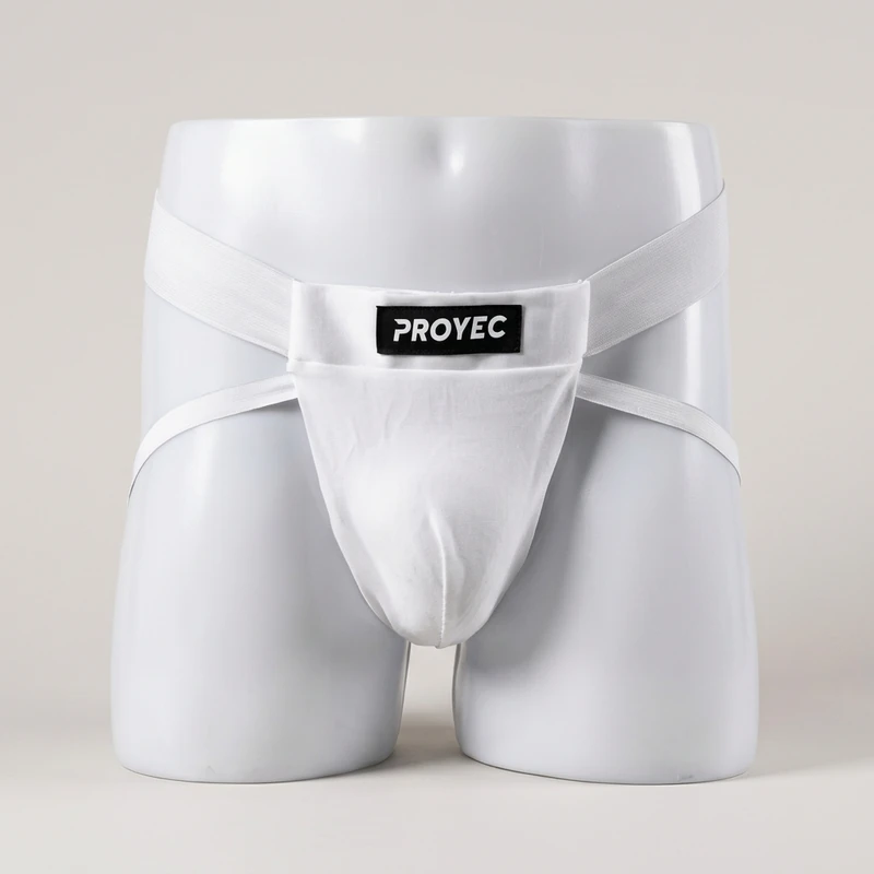 Imagen ilustrativa: Protector inguinal Proyec con slip elástico