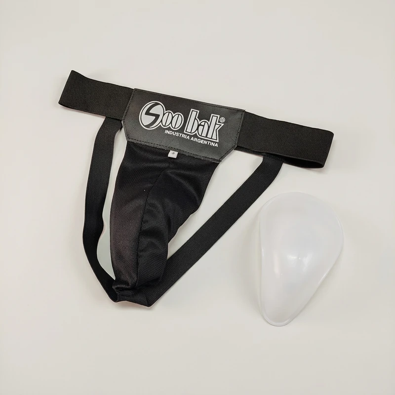 Imagen ilustrativa: Protector inguinal con coquera removible